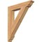 Ekena Millwork Traditional Traditional Smooth Bracket, Western Red Cedar, 3 1/2"W x 22"D x 26"H BKT04X22X26TRA01SWR - alternate 1